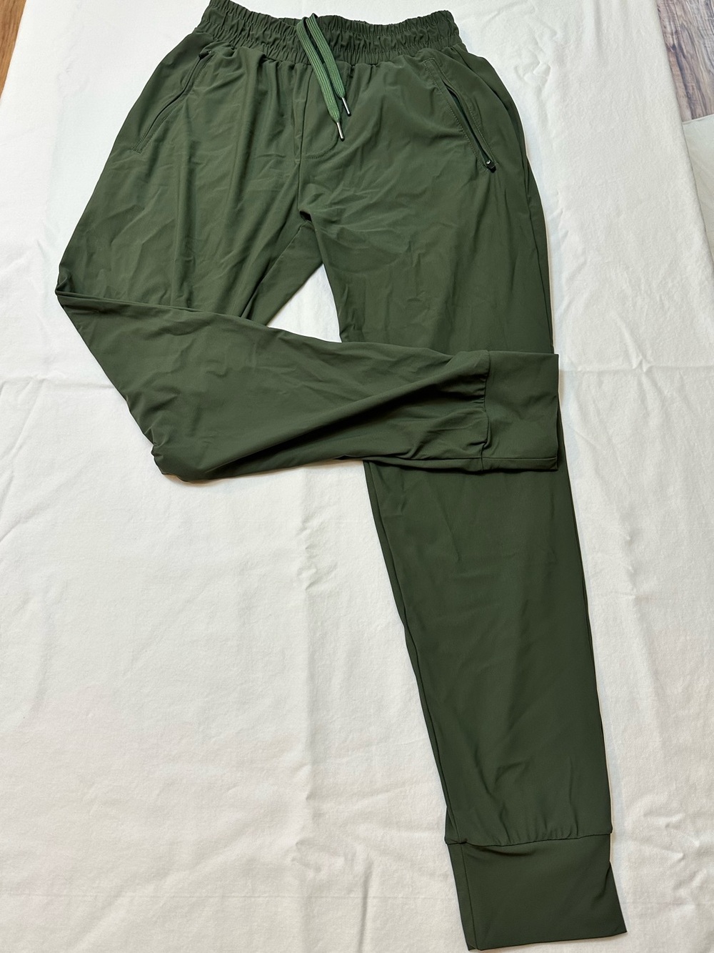 Barbell Apparel Green Athletic Jogger Small